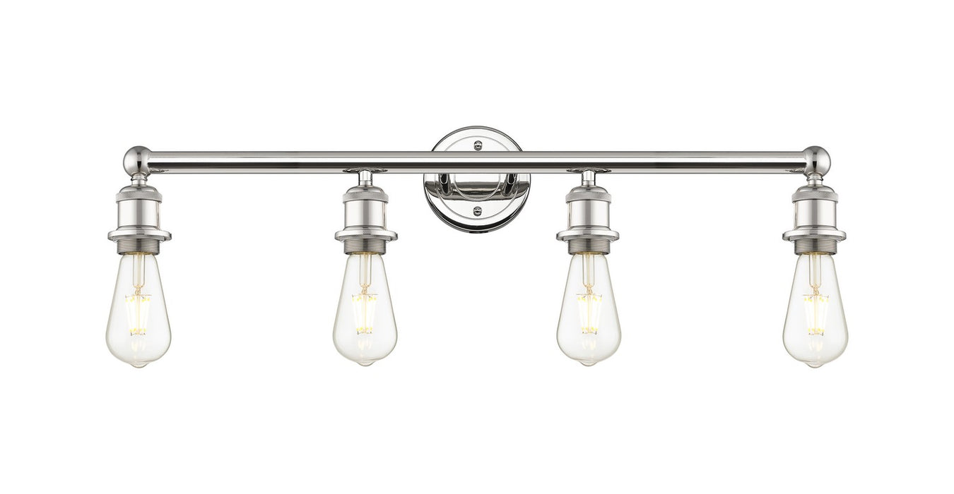 Innovations - 616-4W-PN - Four Light Bath Vanity - Downtown Urban - Polished Nickel