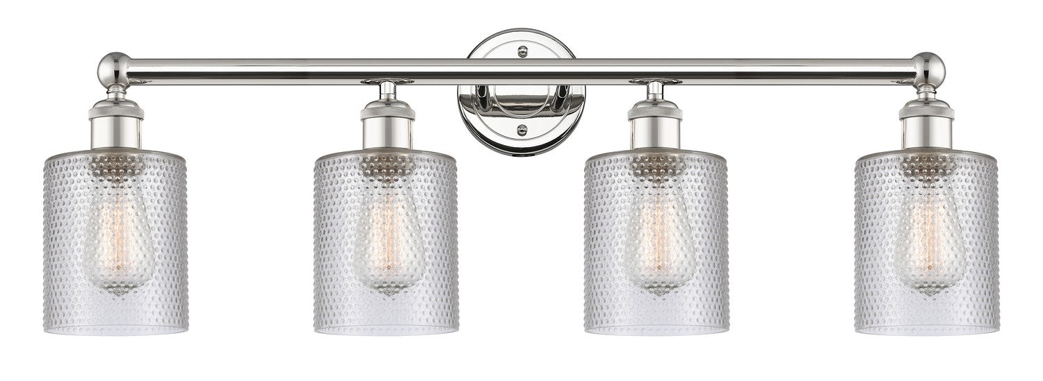 Innovations - 616-4W-PN-G112 - Four Light Bath Vanity - Edison - Polished Nickel