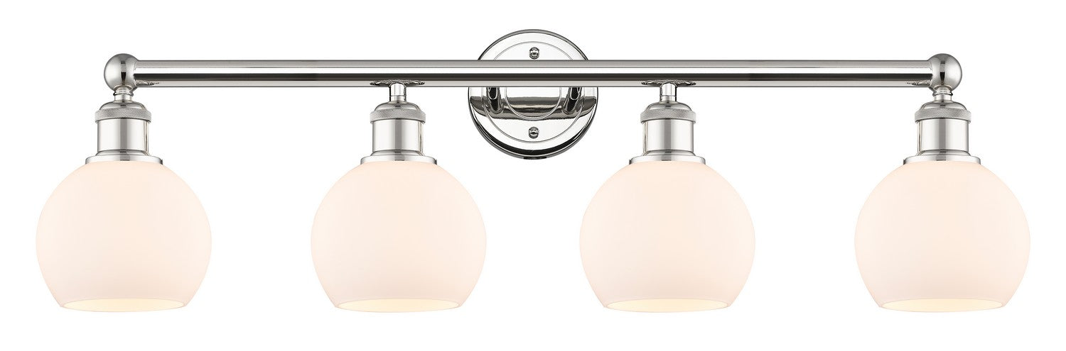 Innovations - 616-4W-PN-G121-6 - Four Light Bath Vanity - Edison - Polished Nickel