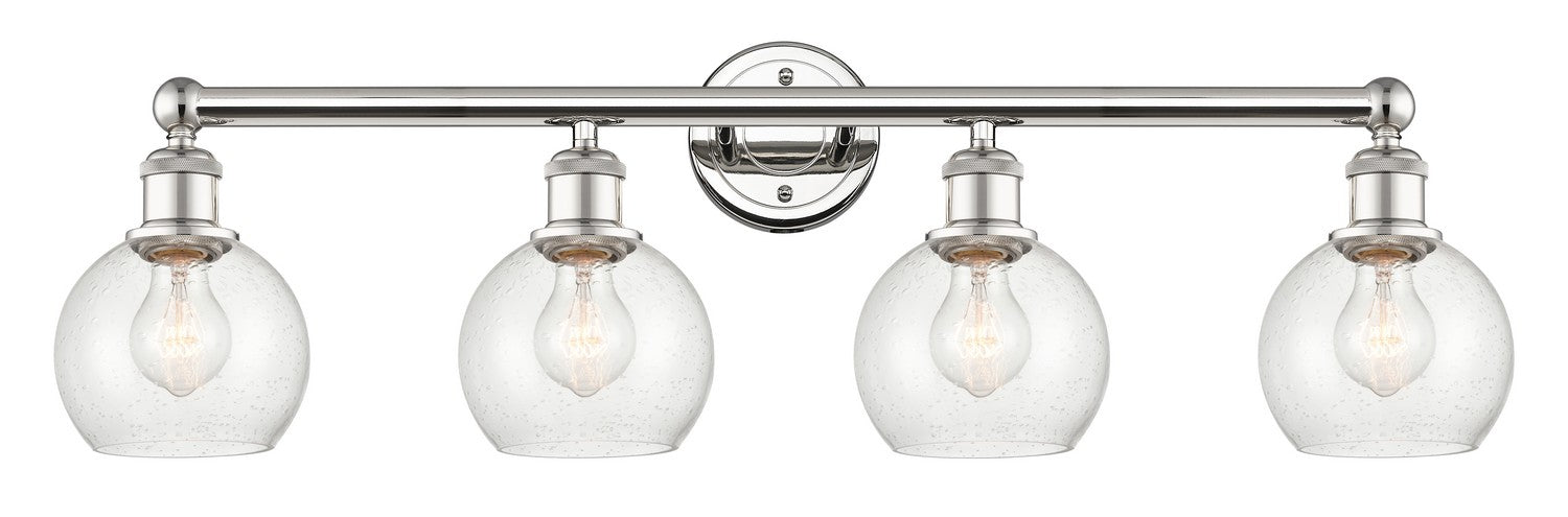 Innovations - 616-4W-PN-G124-6 - Four Light Bath Vanity - Edison - Polished Nickel