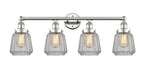 Innovations - 616-4W-PN-G142 - Four Light Bath Vanity - Edison - Polished Nickel