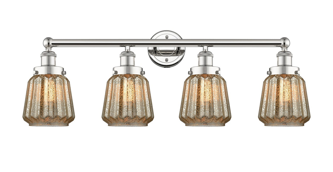 Innovations - 616-4W-PN-G146 - Four Light Bath Vanity - Edison - Polished Nickel