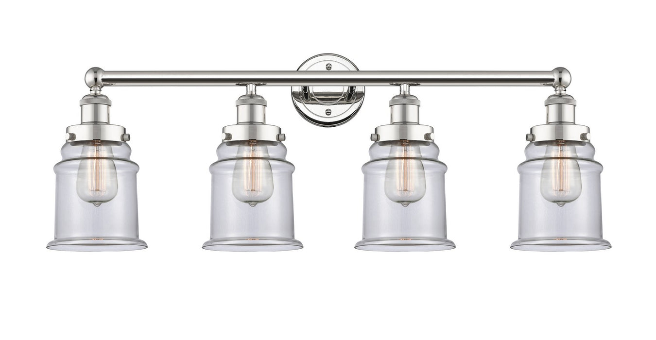 Innovations - 616-4W-PN-G182 - Four Light Bath Vanity - Edison - Polished Nickel