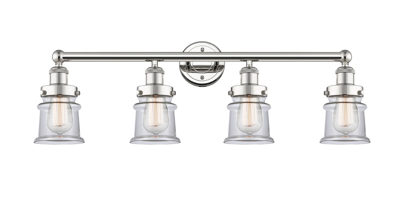 Innovations - 616-4W-PN-G182S - Four Light Bath Vanity - Edison - Polished Nickel