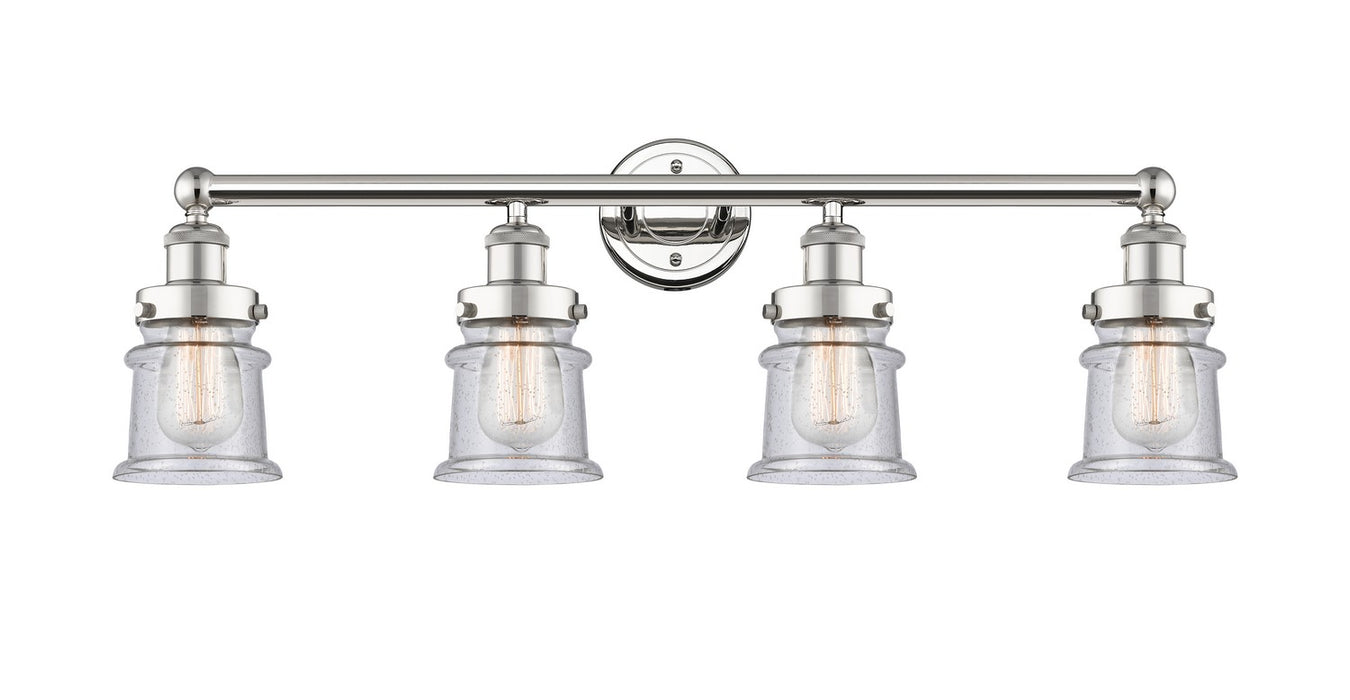 Innovations - 616-4W-PN-G184S - Four Light Bath Vanity - Edison - Polished Nickel