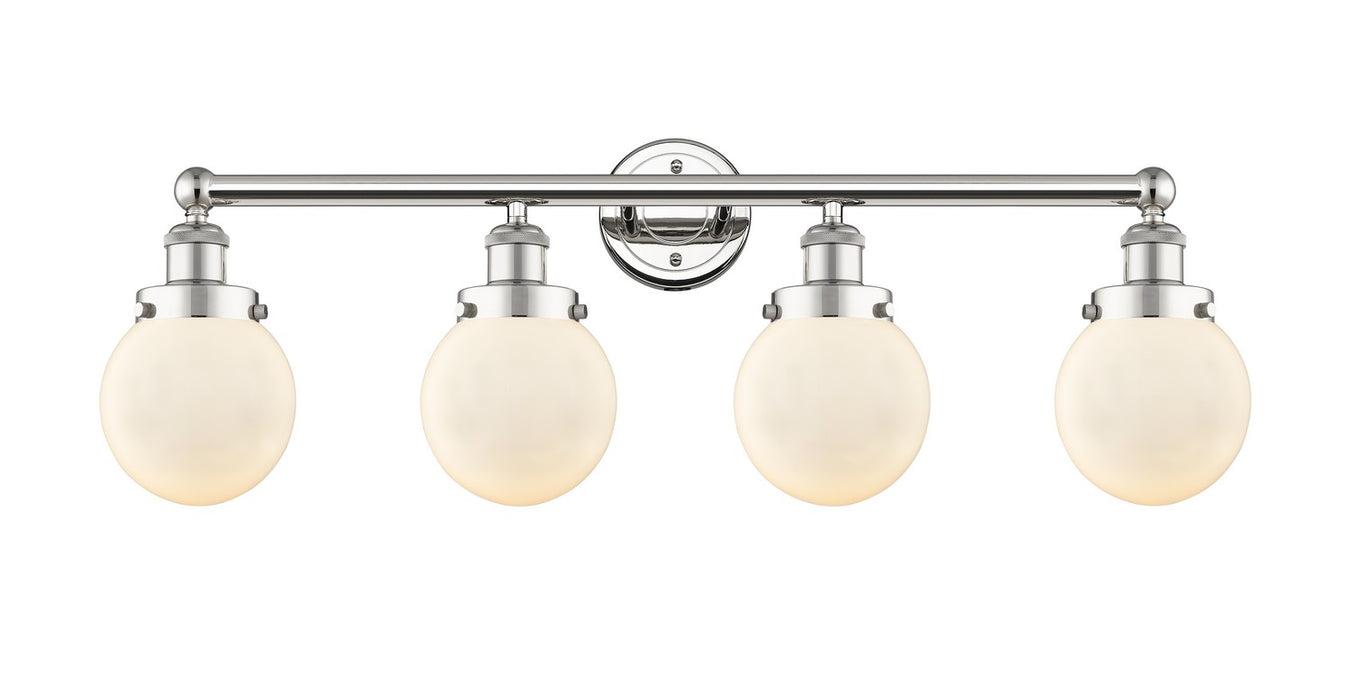 Innovations - 616-4W-PN-G201-6 - Four Light Bath Vanity - Edison - Polished Nickel