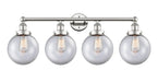 Innovations - 616-4W-PN-G202-8 - Four Light Bath Vanity - Edison - Polished Nickel