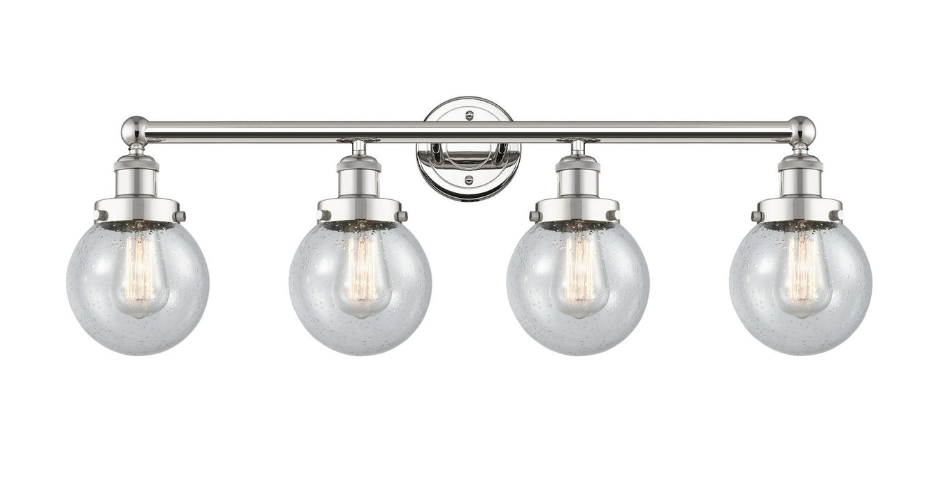 Innovations - 616-4W-PN-G204-6 - Four Light Bath Vanity - Edison - Polished Nickel