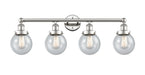 Innovations - 616-4W-PN-G204-6 - Four Light Bath Vanity - Edison - Polished Nickel