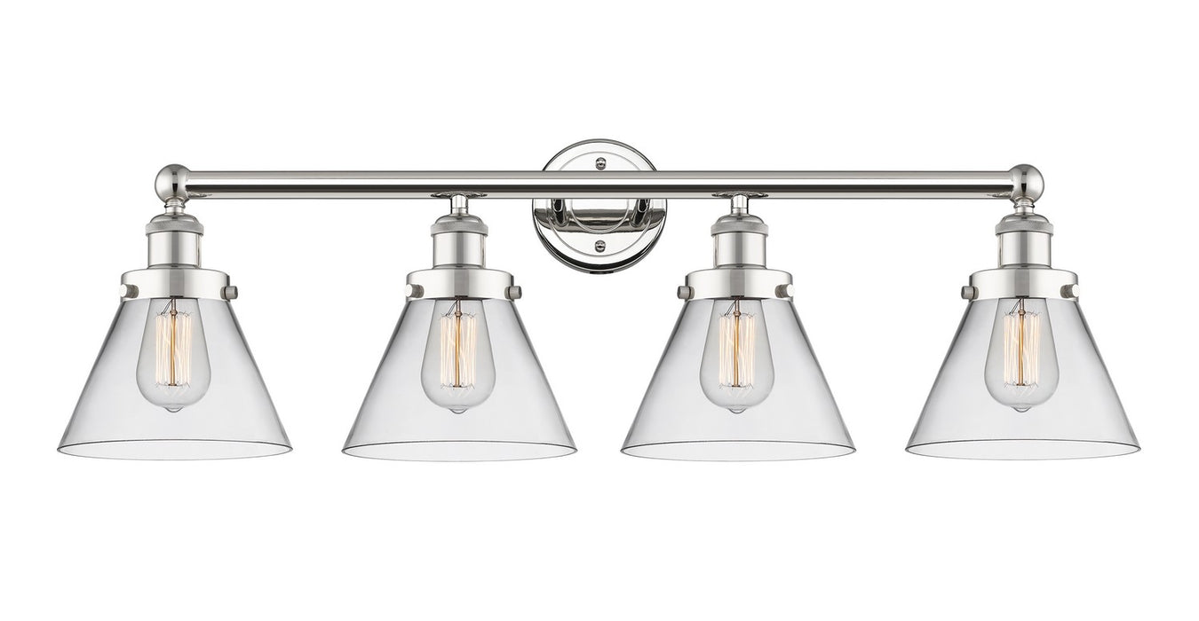 Innovations - 616-4W-PN-G42 - Four Light Bath Vanity - Edison - Polished Nickel