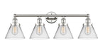 Innovations - 616-4W-PN-G42 - Four Light Bath Vanity - Edison - Polished Nickel