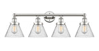 Innovations - 616-4W-PN-G44 - Four Light Bath Vanity - Edison - Polished Nickel