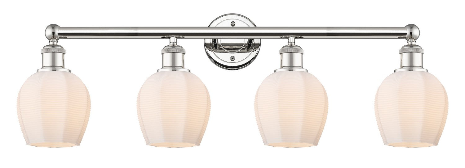 Innovations - 616-4W-PN-G461-6 - Four Light Bath Vanity - Edison - Polished Nickel