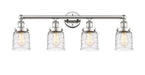 Innovations - 616-4W-PN-G513 - Four Light Bath Vanity - Edison - Polished Nickel