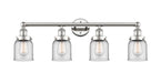 Innovations - 616-4W-PN-G52 - Four Light Bath Vanity - Edison - Polished Nickel