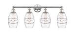 Innovations - 616-4W-PN-G557-6CL - Four Light Bath Vanity - Edison - Polished Nickel