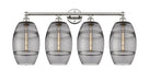 Innovations - 616-4W-PN-G557-8SM - Four Light Bath Vanity - Downtown Urban - Polished Nickel