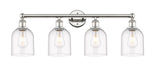 Innovations - 616-4W-PN-G558-6CL - Four Light Bath Vanity - Edison - Polished Nickel