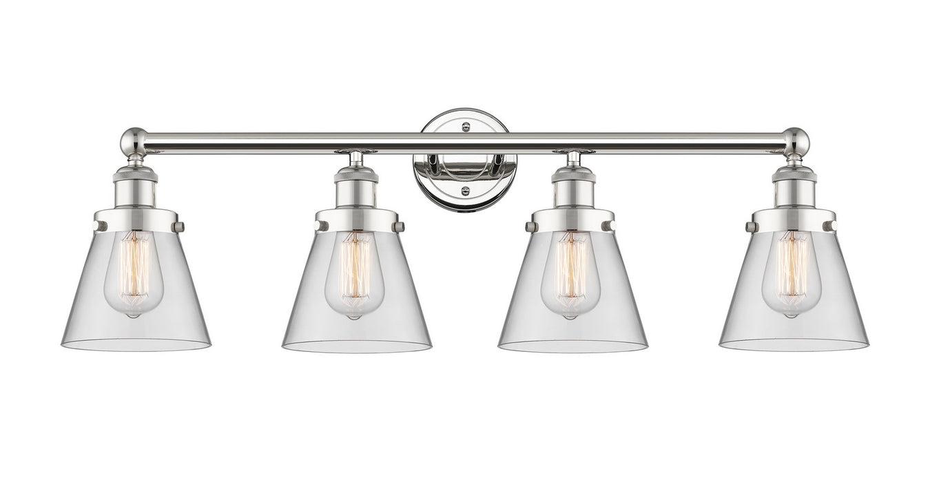 Innovations - 616-4W-PN-G62 - Four Light Bath Vanity - Edison - Polished Nickel