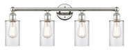 Innovations - 616-4W-PN-G802 - Four Light Bath Vanity - Edison - Polished Nickel