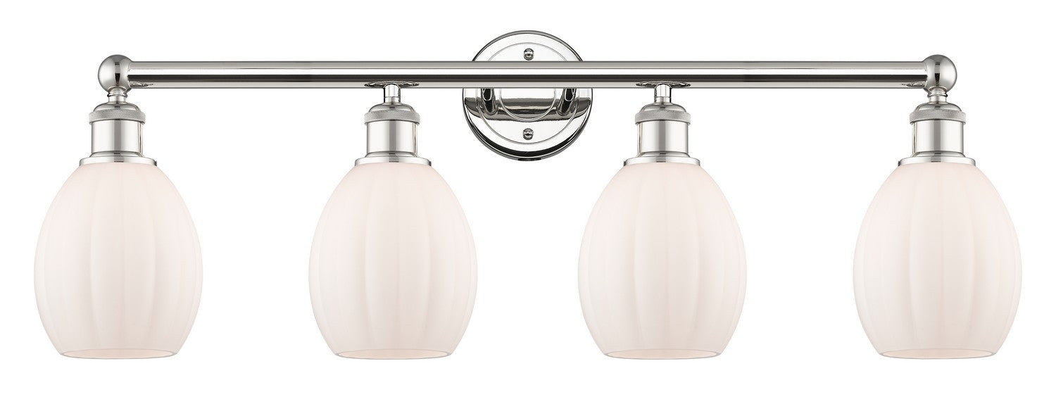 Innovations - 616-4W-PN-G81 - Four Light Bath Vanity - Edison - Polished Nickel