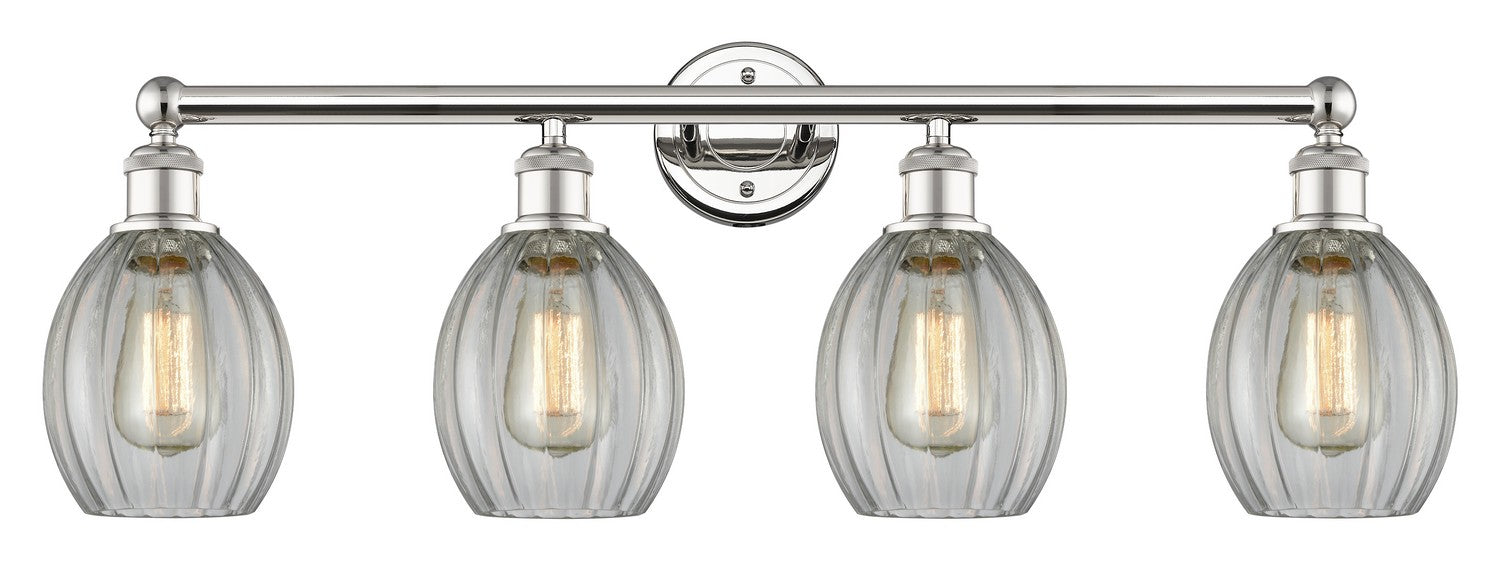 Innovations - 616-4W-PN-G82 - Four Light Bath Vanity - Edison - Polished Nickel