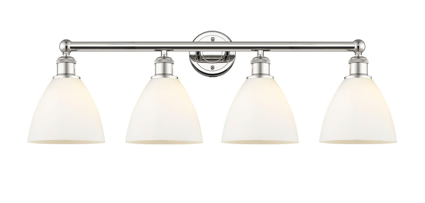 Innovations - 616-4W-PN-GBD-751 - Four Light Bath Vanity - Edison - Polished Nickel