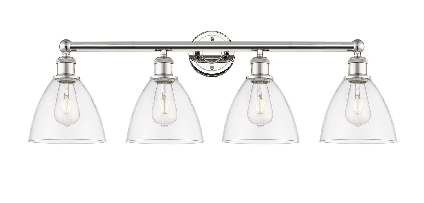 Innovations - 616-4W-PN-GBD-752 - Four Light Bath Vanity - Edison - Polished Nickel