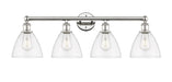 Innovations - 616-4W-PN-GBD-752 - Four Light Bath Vanity - Edison - Polished Nickel