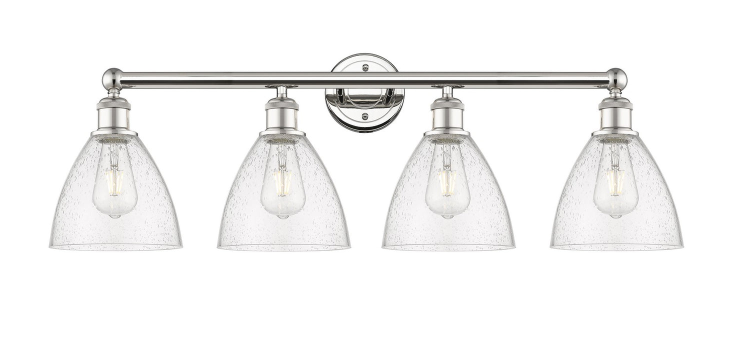 Innovations - 616-4W-PN-GBD-754 - Four Light Bath Vanity - Edison - Polished Nickel