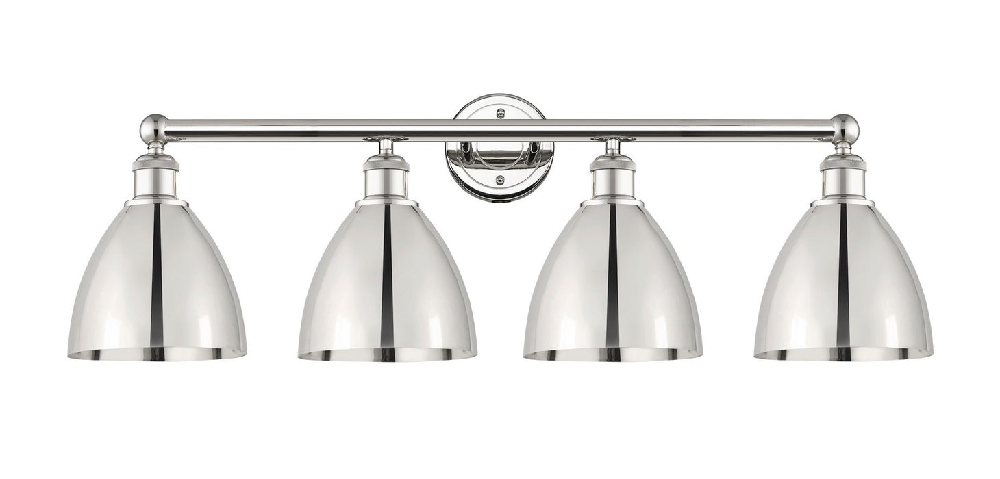 Innovations - 616-4W-PN-MBD-75-PN - Four Light Bath Vanity - Edison - Polished Nickel