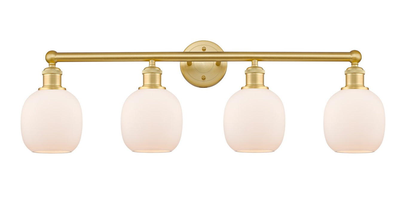 Innovations - 616-4W-SG-G101 - Four Light Bath Vanity - Edison - Satin Gold