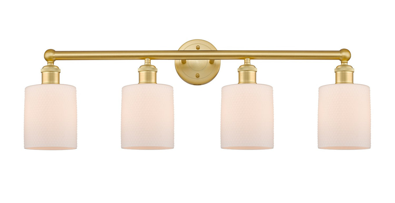 Innovations - 616-4W-SG-G111 - Four Light Bath Vanity - Edison - Satin Gold