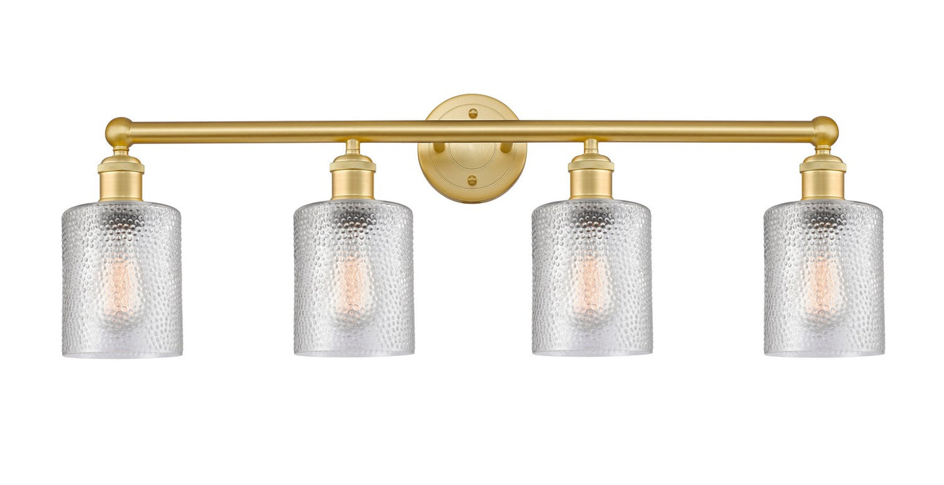 Innovations - 616-4W-SG-G112 - Four Light Bath Vanity - Edison - Satin Gold