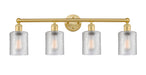 Innovations - 616-4W-SG-G112 - Four Light Bath Vanity - Edison - Satin Gold