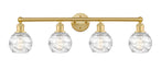 Innovations - 616-4W-SG-G1213-6 - Four Light Bath Vanity - Edison - Satin Gold