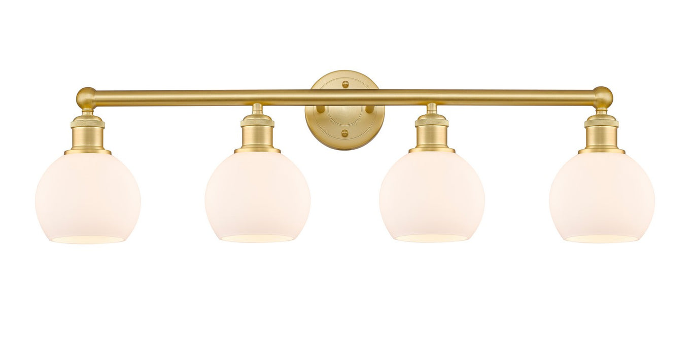 Innovations - 616-4W-SG-G121-6 - Four Light Bath Vanity - Edison - Satin Gold