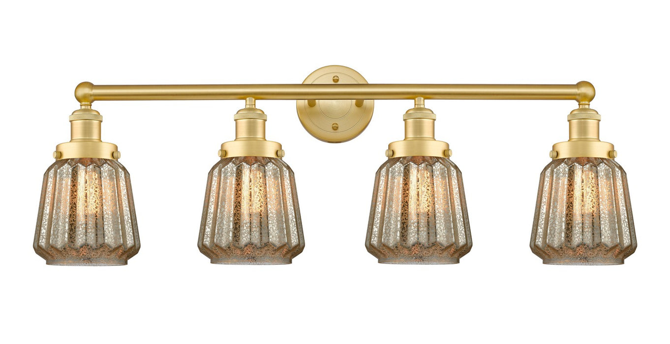 Innovations - 616-4W-SG-G146 - Four Light Bath Vanity - Edison - Satin Gold