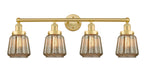 Innovations - 616-4W-SG-G146 - Four Light Bath Vanity - Edison - Satin Gold