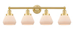 Innovations - 616-4W-SG-G171 - Four Light Bath Vanity - Edison - Satin Gold