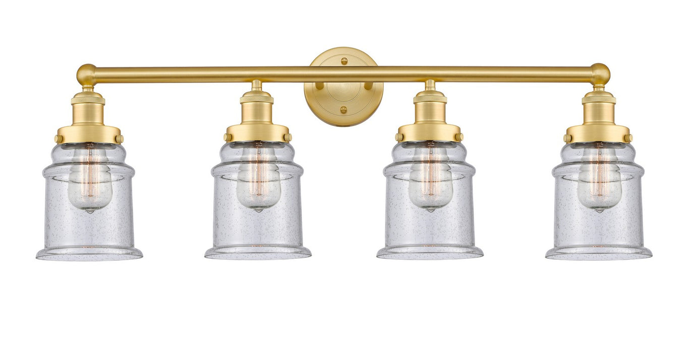 Innovations - 616-4W-SG-G184 - Four Light Bath Vanity - Edison - Satin Gold