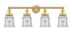 Innovations - 616-4W-SG-G184 - Four Light Bath Vanity - Edison - Satin Gold