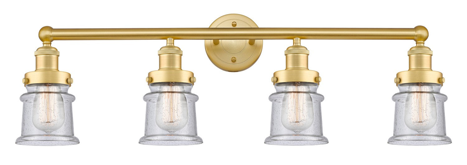 Innovations - 616-4W-SG-G184S - Four Light Bath Vanity - Edison - Satin Gold