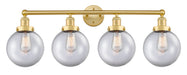 Innovations - 616-4W-SG-G202-8 - Four Light Bath Vanity - Edison - Satin Gold