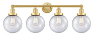 Innovations - 616-4W-SG-G204-8 - Four Light Bath Vanity - Edison - Satin Gold