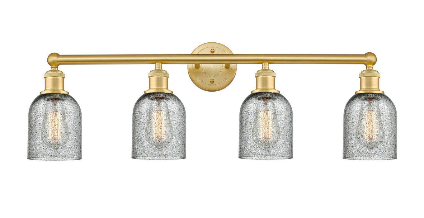 Innovations - 616-4W-SG-G257 - Four Light Bath Vanity - Edison - Satin Gold