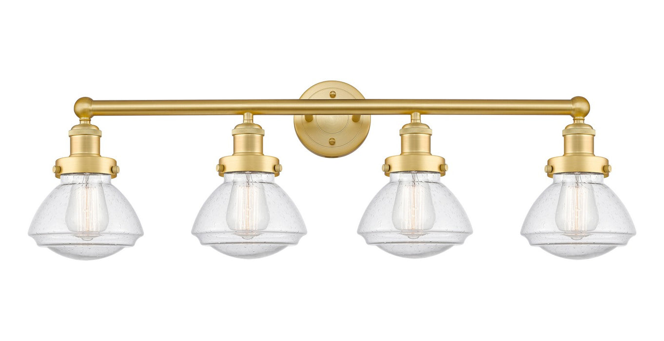 Innovations - 616-4W-SG-G324 - Four Light Bath Vanity - Edison - Satin Gold