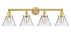 Innovations - 616-4W-SG-G42 - Four Light Bath Vanity - Edison - Satin Gold