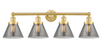 Innovations - 616-4W-SG-G43 - Four Light Bath Vanity - Edison - Satin Gold