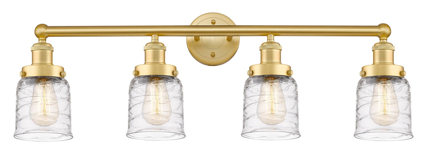 Innovations - 616-4W-SG-G513 - Four Light Bath Vanity - Edison - Satin Gold